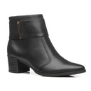 Bota Pegada Feminina em Couro Preto 280501-05