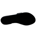 Chinelo Rasteirinha Santinelli - 1618-019-252 com Strass Preto