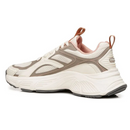 Tênis Esportivo Feminino Pegada Tecido Creme/Taupe - 291601-02