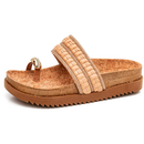 Sandália Papete Moleca Flatform Light Peach/Nude - 5500.324