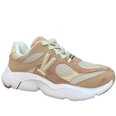 Tênis Vizzano 1440.110 Feminino Chunky Sneaker Casual Nude