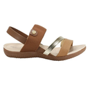 Sandália Feminina Modare Ultraconforto Avelã/Damasco/Bronze - 7125.233