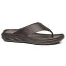 Chinelo Pegada Masculino em Couro Pinhao 134103-02