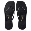 Chinelo Rasteira Vizzano Preto/Preto Golden Shadow - 6531.105