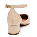 Sapato Beira Rio Salto Baixo Feminino Scarpin  BEGE