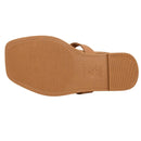 Sandália Rasteira Moleca com Elástico Camel - 5558.114