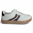 Tênis Vizzano Feminino Casual Branco OFF/Chocolate