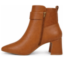Bota Feminina Vizzano Napa Floather Zurique - Caramelo