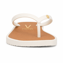 Chinelo Rasteira Vizzano Napa Soft Strech Branco OFF/Camel - 6531.100