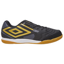 Chuteira Futsal Umbro PRO 5 Bump - Dourado/Preto